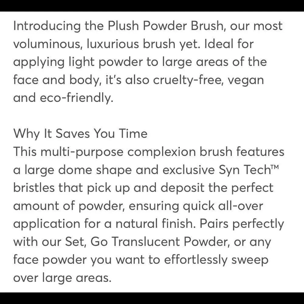 Complex & Culture Makeup Brush Quality outstanding